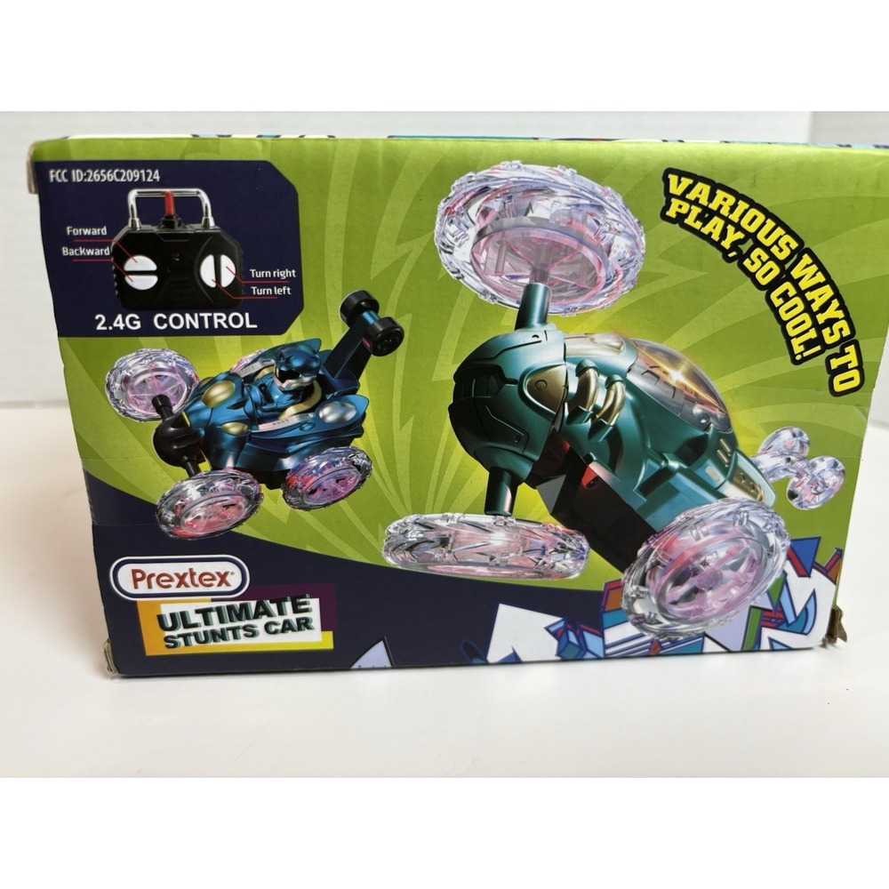 Remote Control Car For 3+ Pretex 360 Degree Spinning 2.4G Green